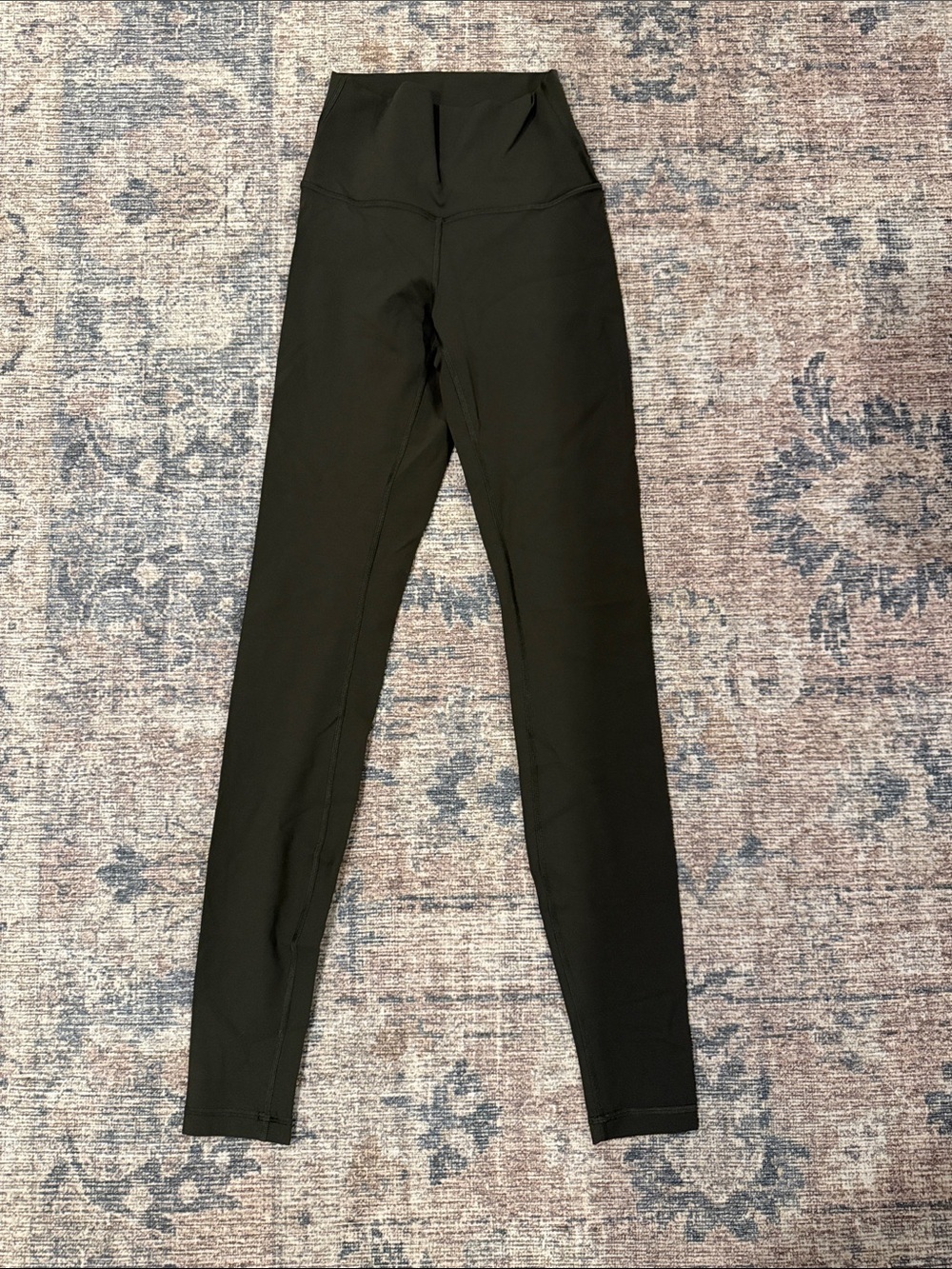 Lululemon Size 2- High-Rise Army Green  Active Leggings
